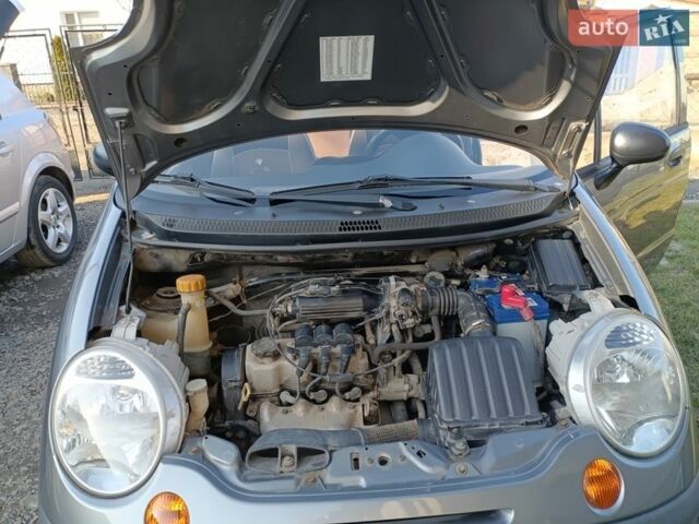 Серый Дэу Матиз, объемом двигателя 0.8 л и пробегом 56 тыс. км за 2000 $, фото 6 на Automoto.ua