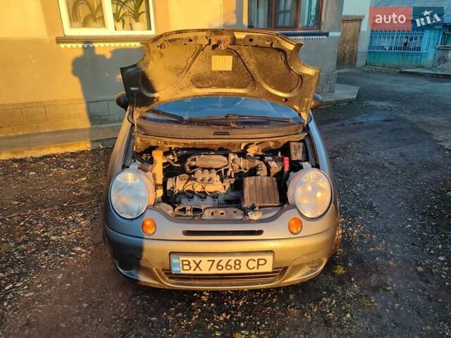 Серый Дэу Матиз, объемом двигателя 0.8 л и пробегом 58 тыс. км за 3444 $, фото 4 на Automoto.ua