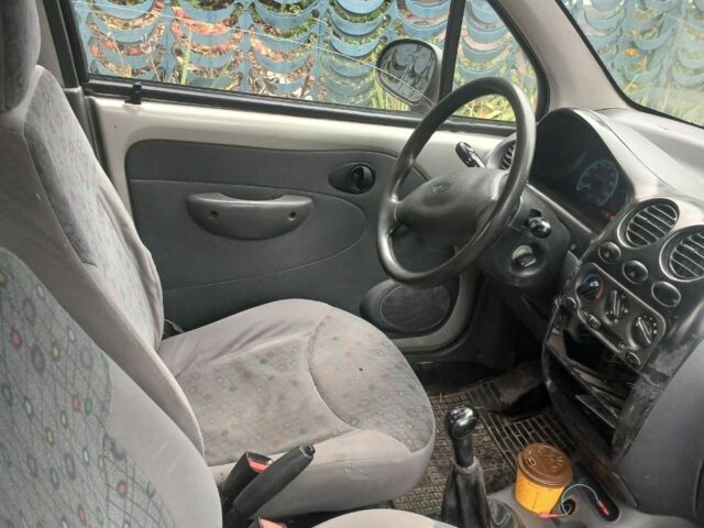 Сірий Деу Матіз, об'ємом двигуна 0.8 л та пробігом 200 тис. км за 998 $, фото 4 на Automoto.ua