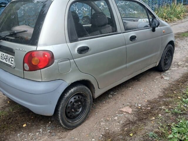 Сірий Деу Матіз, об'ємом двигуна 0.8 л та пробігом 200 тис. км за 998 $, фото 2 на Automoto.ua