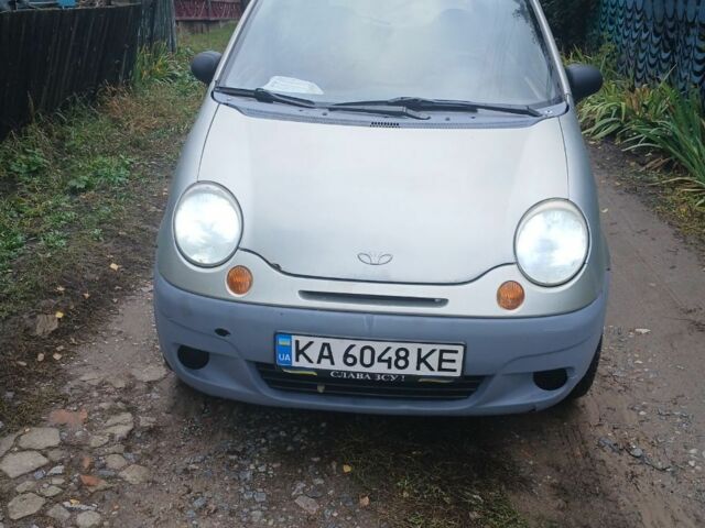 Сірий Деу Матіз, об'ємом двигуна 0.8 л та пробігом 200 тис. км за 998 $, фото 3 на Automoto.ua