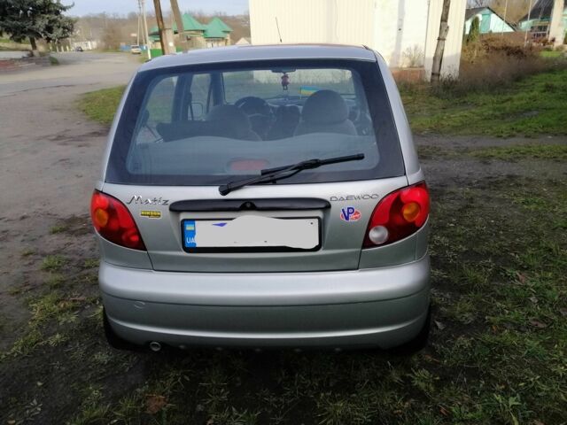 Сірий Деу Матіз, об'ємом двигуна 1 л та пробігом 77 тис. км за 2000 $, фото 7 на Automoto.ua
