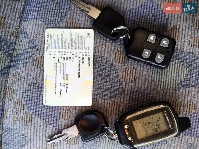 Синій Деу Матіз, об'ємом двигуна 0.8 л та пробігом 86 тис. км за 2300 $, фото 2 на Automoto.ua