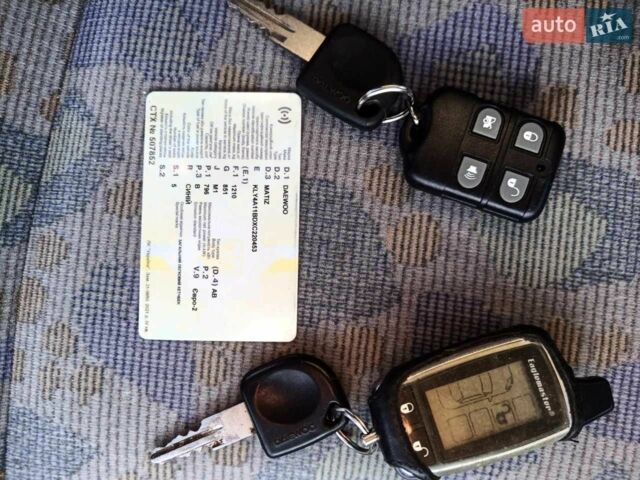 Синій Деу Матіз, об'ємом двигуна 0.8 л та пробігом 87 тис. км за 2200 $, фото 6 на Automoto.ua