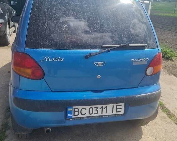 Дэу Матиз 2000 в Львове на Automoto.ua Синий Дэу Матиз, объемом двигателя 0.8 л и пробегом 190 тыс. км за 1600 $, фото 2 на Automoto.ua