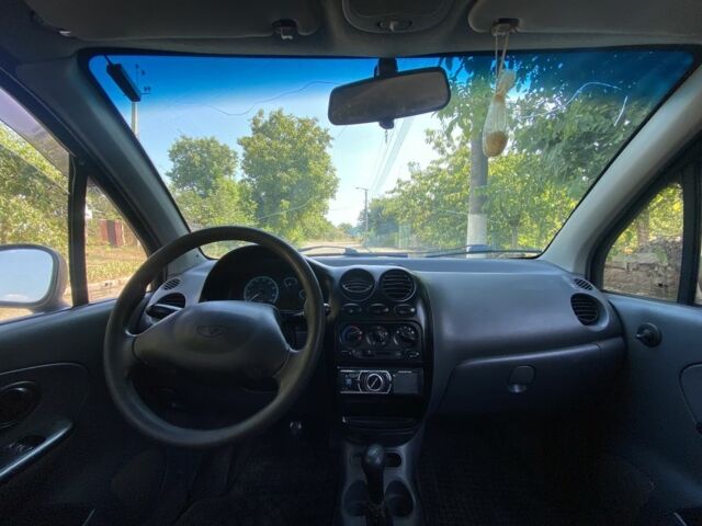 Синий Дэу Матиз, объемом двигателя 0.8 л и пробегом 123 тыс. км за 1350 $, фото 6 на Automoto.ua