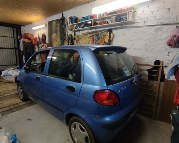Синий Дэу Матиз, объемом двигателя 0.8 л и пробегом 102 тыс. км за 2800 $, фото 2 на Automoto.ua