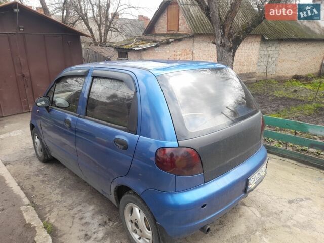 Синій Деу Матіз, об'ємом двигуна 0.8 л та пробігом 213 тис. км за 1800 $, фото 6 на Automoto.ua