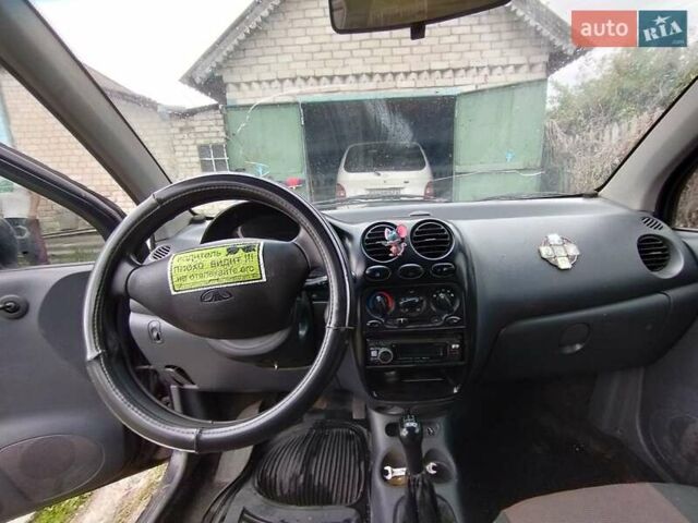 Синий Дэу Матиз, объемом двигателя 0.8 л и пробегом 148 тыс. км за 1500 $, фото 6 на Automoto.ua