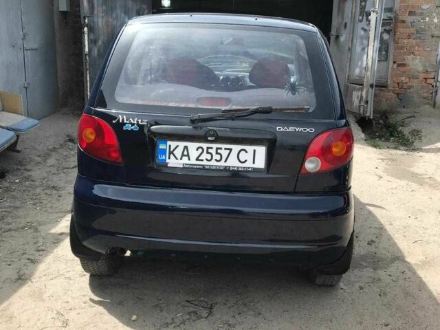 Синій Деу Матіз, об'ємом двигуна 0.8 л та пробігом 140 тис. км за 1950 $, фото 4 на Automoto.ua