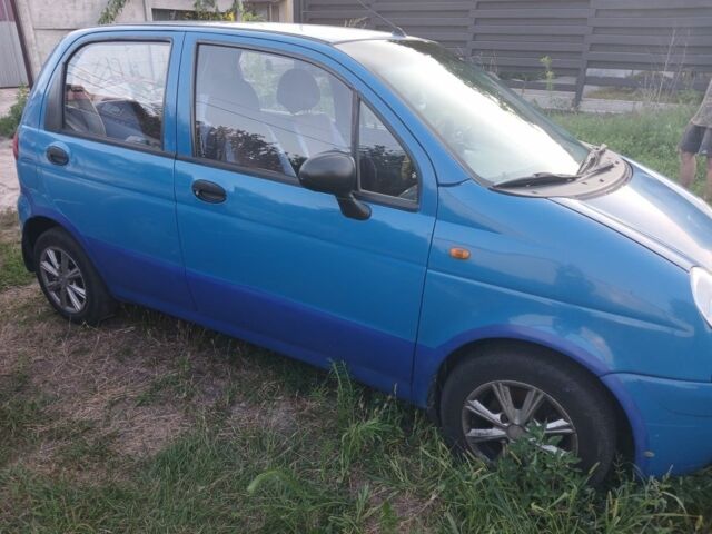 Синій Деу Матіз, об'ємом двигуна 0.8 л та пробігом 140 тис. км за 2300 $, фото 6 на Automoto.ua