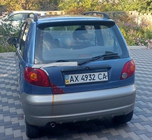 Синий Дэу Матиз, объемом двигателя 1 л и пробегом 48 тыс. км за 1406 $, фото 3 на Automoto.ua