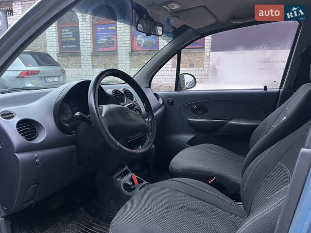 Синий Дэу Матиз, объемом двигателя 0.8 л и пробегом 133 тыс. км за 3300 $, фото 10 на Automoto.ua