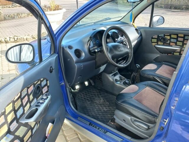Синий Дэу Матиз, объемом двигателя 1 л и пробегом 170 тыс. км за 1500 $, фото 6 на Automoto.ua
