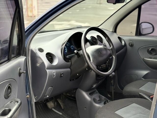 Синий Дэу Матиз, объемом двигателя 0.8 л и пробегом 86 тыс. км за 3500 $, фото 5 на Automoto.ua