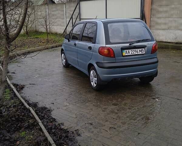 Синий Дэу Матиз, объемом двигателя 0.8 л и пробегом 120 тыс. км за 2200 $, фото 4 на Automoto.ua