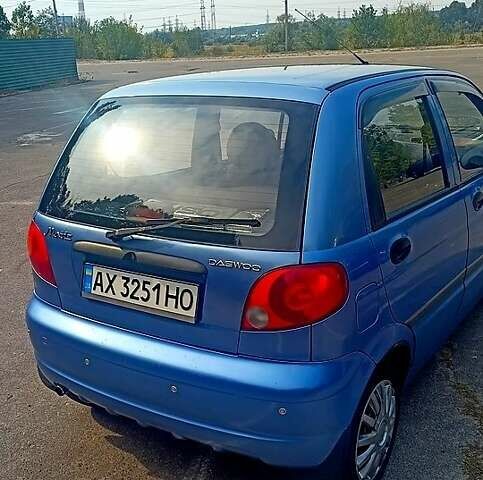 Синій Деу Матіз, об'ємом двигуна 0.8 л та пробігом 209 тис. км за 2600 $, фото 3 на Automoto.ua