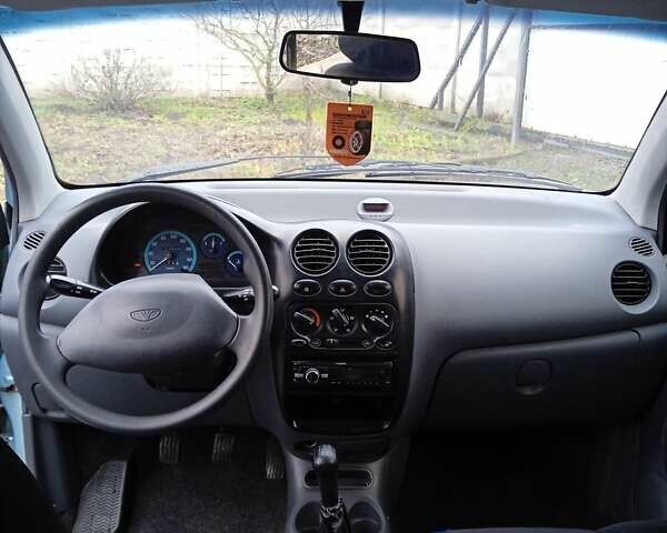 Синий Дэу Матиз, объемом двигателя 0.8 л и пробегом 120 тыс. км за 2200 $, фото 10 на Automoto.ua