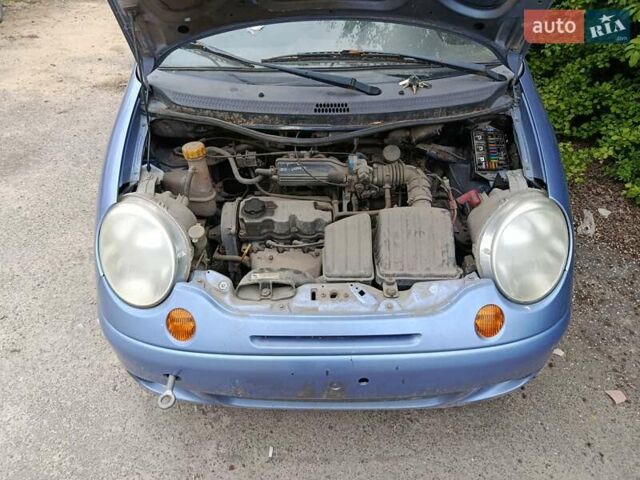 Синій Деу Матіз, об'ємом двигуна 1 л та пробігом 100 тис. км за 600 $, фото 8 на Automoto.ua