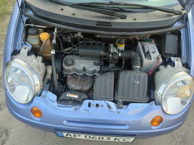 Синий Дэу Матиз, объемом двигателя 0.8 л и пробегом 145 тыс. км за 2500 $, фото 6 на Automoto.ua