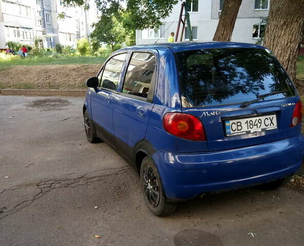 Синій Деу Матіз, об'ємом двигуна 0.8 л та пробігом 200 тис. км за 1500 $, фото 7 на Automoto.ua