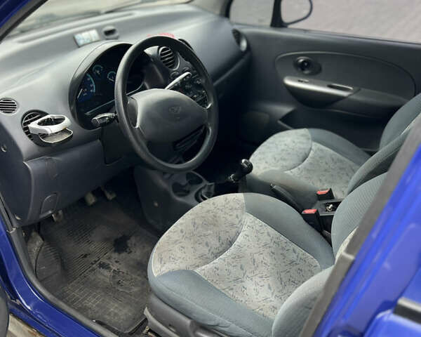 Синий Дэу Матиз, объемом двигателя 1 л и пробегом 141 тыс. км за 1500 $, фото 9 на Automoto.ua