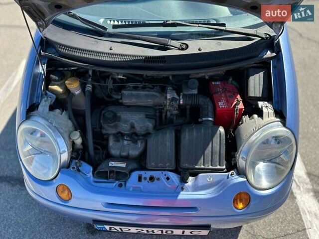 Синий Дэу Матиз, объемом двигателя 0.8 л и пробегом 116 тыс. км за 2700 $, фото 9 на Automoto.ua