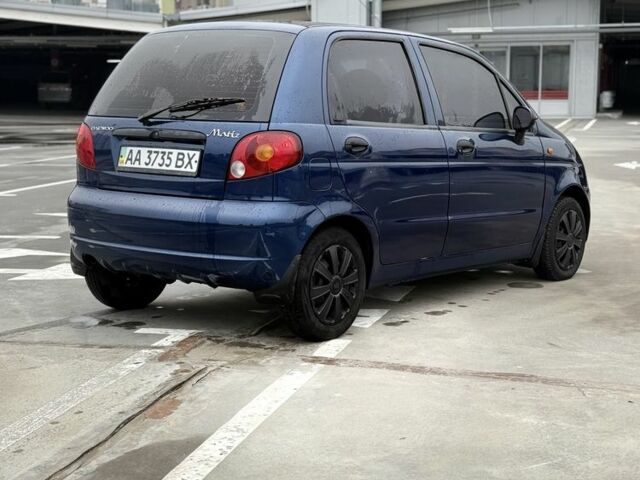 Синий Дэу Матиз, объемом двигателя 0.8 л и пробегом 86 тыс. км за 3500 $, фото 3 на Automoto.ua