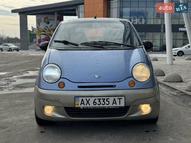Синий Дэу Матиз, объемом двигателя 1 л и пробегом 68 тыс. км за 2650 $, фото 1 на Automoto.ua