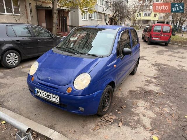 Синій Деу Матіз, об'ємом двигуна 0.8 л та пробігом 150 тис. км за 950 $, фото 2 на Automoto.ua