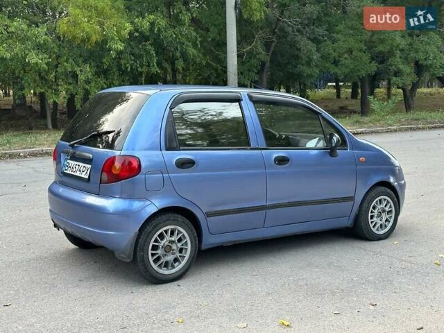 Синій Деу Матіз, об'ємом двигуна 0.8 л та пробігом 70 тис. км за 2850 $, фото 2 на Automoto.ua