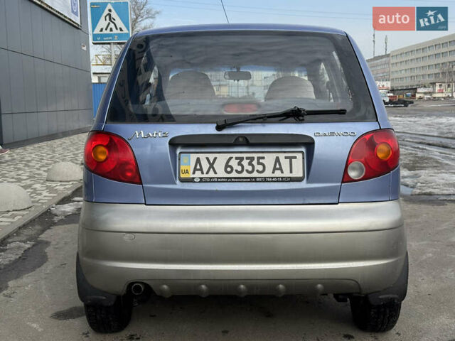 Синий Дэу Матиз, объемом двигателя 1 л и пробегом 68 тыс. км за 2650 $, фото 4 на Automoto.ua