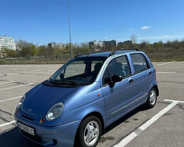 Синий Дэу Матиз, объемом двигателя 0.8 л и пробегом 116 тыс. км за 2700 $, фото 1 на Automoto.ua