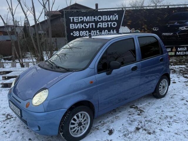 Синій Деу Матіз, об'ємом двигуна 0.8 л та пробігом 140 тис. км за 2100 $, фото 2 на Automoto.ua