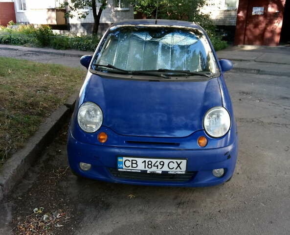 Синій Деу Матіз, об'ємом двигуна 0.8 л та пробігом 200 тис. км за 1500 $, фото 2 на Automoto.ua