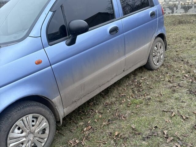 Синий Дэу Матиз, объемом двигателя 0.8 л и пробегом 1000 тыс. км за 1200 $, фото 1 на Automoto.ua