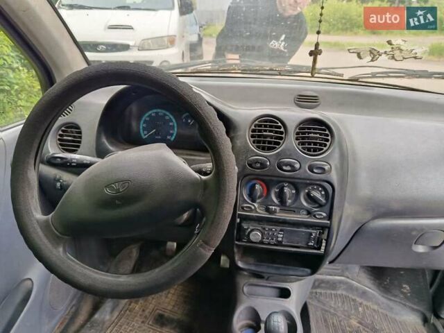 Синій Деу Матіз, об'ємом двигуна 1 л та пробігом 100 тис. км за 600 $, фото 7 на Automoto.ua