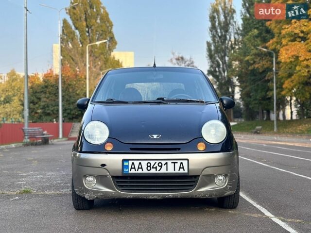 Синій Деу Матіз, об'ємом двигуна 1 л та пробігом 131 тис. км за 1150 $, фото 1 на Automoto.ua