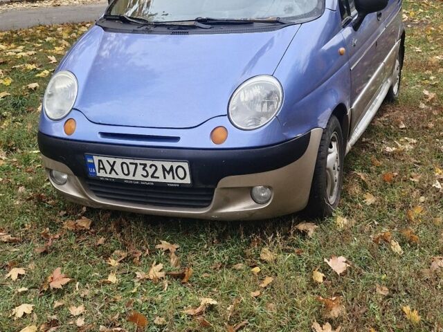 Синий Дэу Матиз, объемом двигателя 1 л и пробегом 251 тыс. км за 1500 $, фото 2 на Automoto.ua
