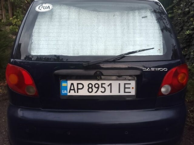 Синий Дэу Матиз, объемом двигателя 0.8 л и пробегом 143 тыс. км за 1781 $, фото 3 на Automoto.ua