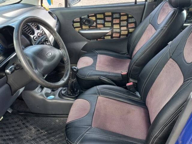 Синий Дэу Матиз, объемом двигателя 1 л и пробегом 170 тыс. км за 1500 $, фото 5 на Automoto.ua