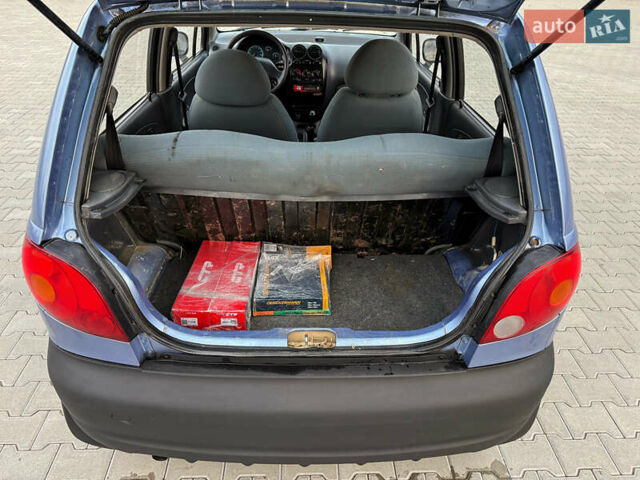 Синий Дэу Матиз, объемом двигателя 1 л и пробегом 144 тыс. км за 1600 $, фото 35 на Automoto.ua