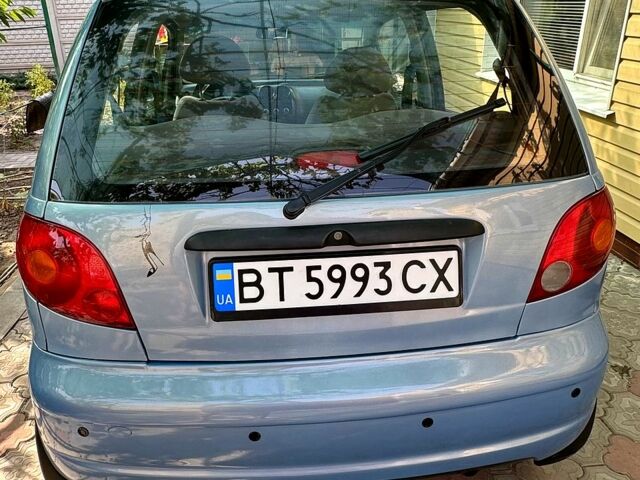 Синий Дэу Матиз, объемом двигателя 0.8 л и пробегом 95 тыс. км за 3200 $, фото 2 на Automoto.ua