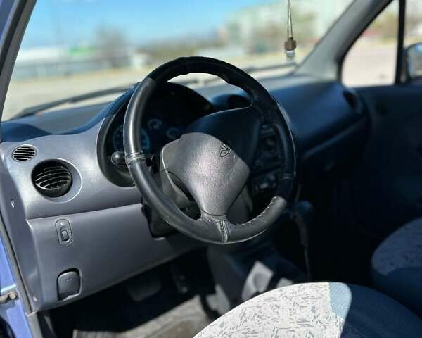 Синий Дэу Матиз, объемом двигателя 0.8 л и пробегом 116 тыс. км за 2700 $, фото 5 на Automoto.ua