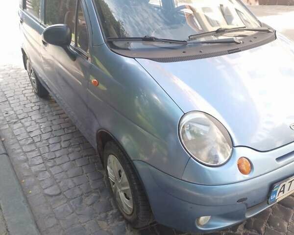 Синій Деу Матіз, об'ємом двигуна 0.8 л та пробігом 75 тис. км за 1800 $, фото 3 на Automoto.ua