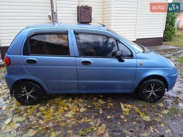 Синій Деу Матіз, об'ємом двигуна 0.8 л та пробігом 137 тис. км за 2100 $, фото 1 на Automoto.ua