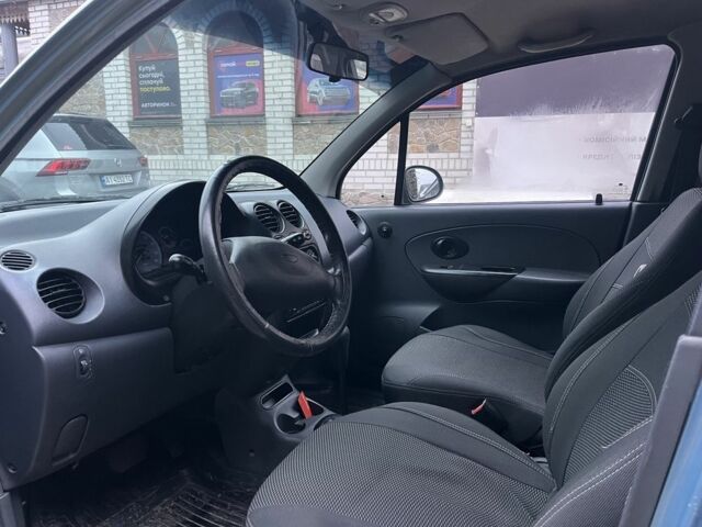 Синий Дэу Матиз, объемом двигателя 0.8 л и пробегом 133 тыс. км за 3300 $, фото 10 на Automoto.ua