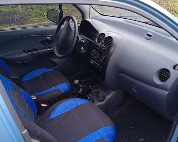 Синий Дэу Матиз, объемом двигателя 0.8 л и пробегом 120 тыс. км за 2200 $, фото 8 на Automoto.ua