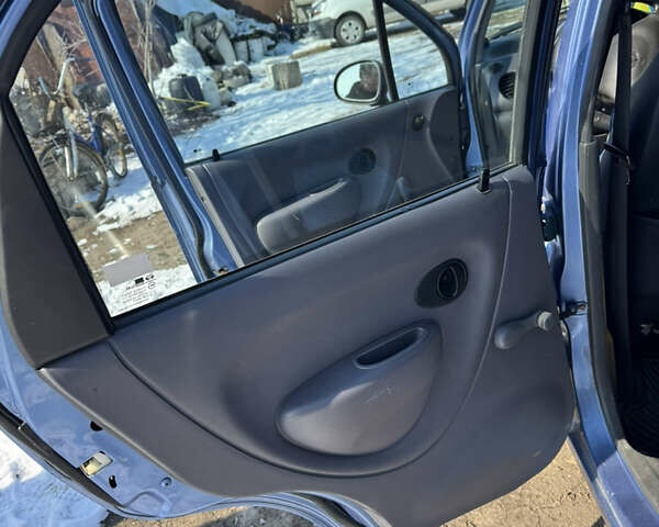 Синий Дэу Матиз, объемом двигателя 0.8 л и пробегом 165 тыс. км за 2500 $, фото 11 на Automoto.ua
