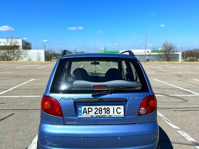 Синий Дэу Матиз, объемом двигателя 0.8 л и пробегом 126 тыс. км за 3100 $, фото 2 на Automoto.ua